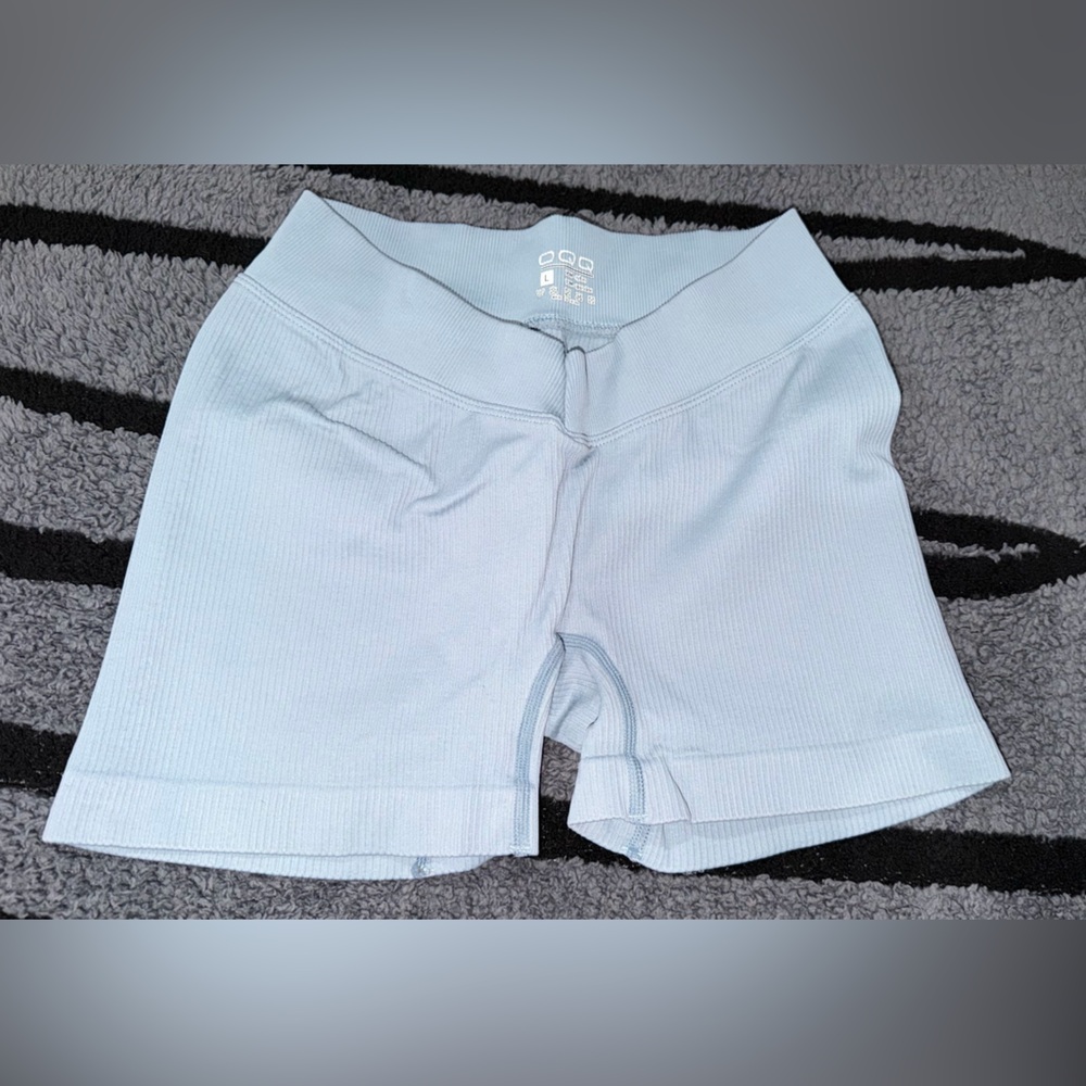 Women's Sky Blue Bike Shorts